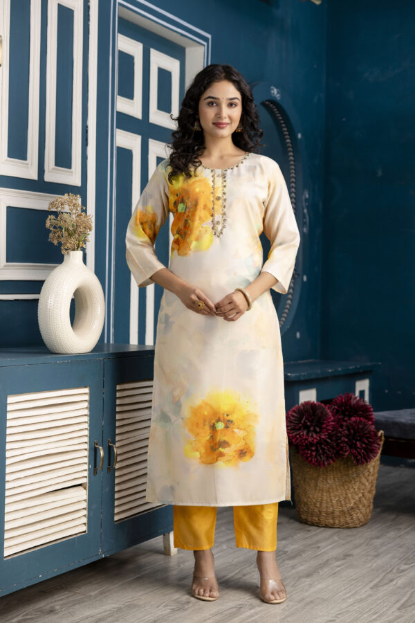 Digital Dream Kurti Set - Image 8
