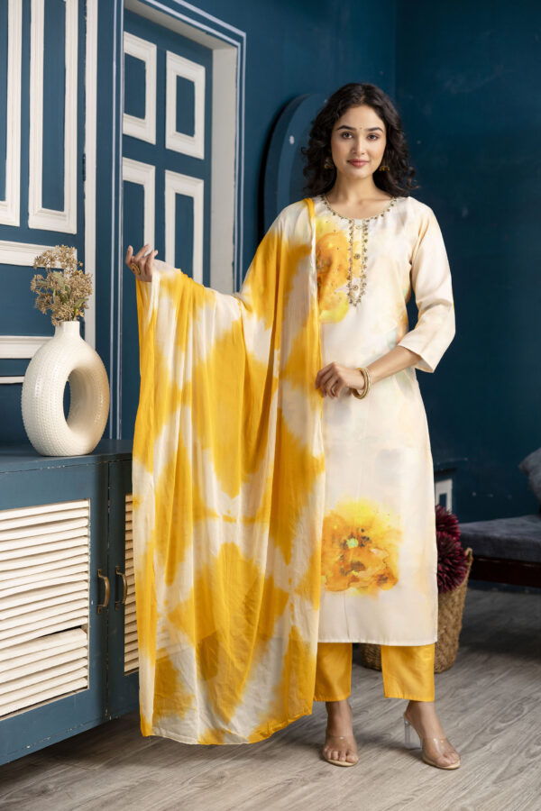 Digital Dream Kurti Set - Image 9