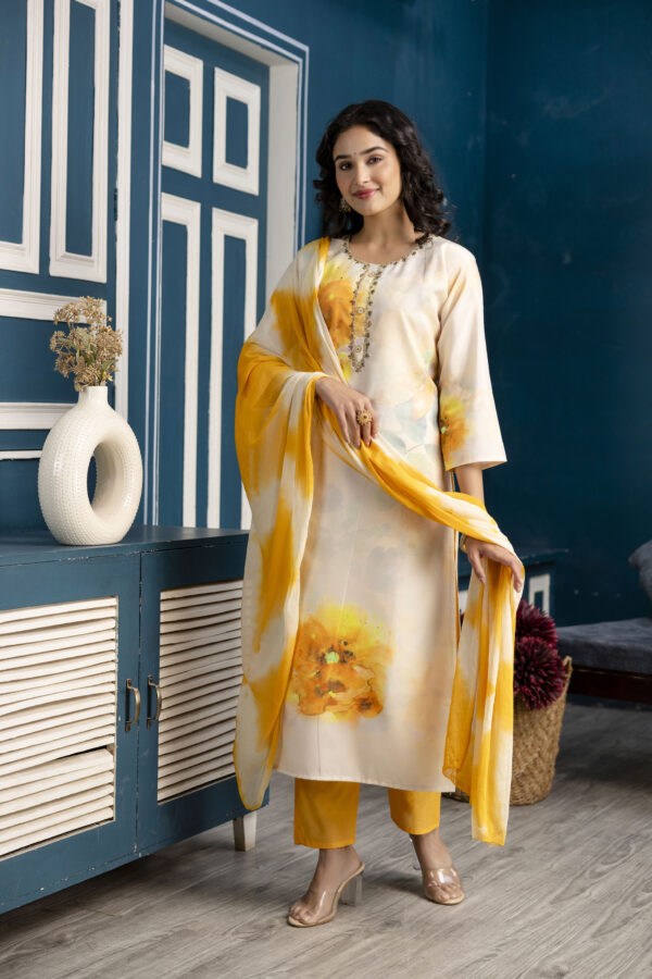 Digital Dream Kurti Set - Image 6