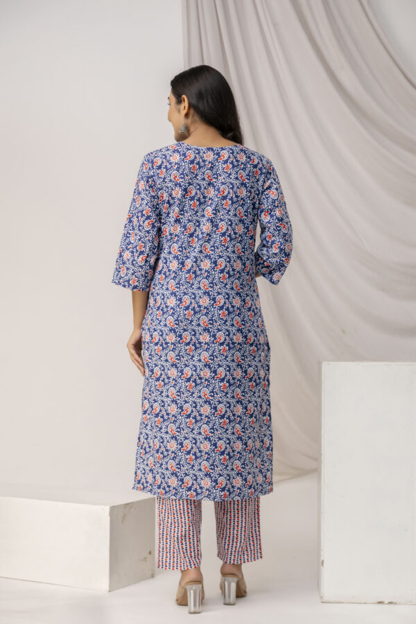 Printed Kurti with Sequence Work - Image 2