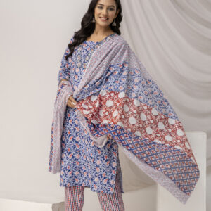 Printed Kurti with Sequence Work