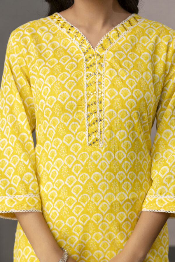 "Tie-Dye Essence Kurti Set" - Image 3