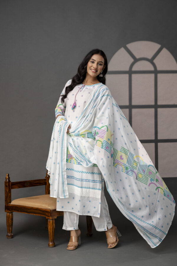 "Artisanal Dori Kurti Set" - Image 6