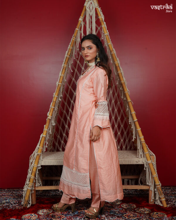 KURTI- COTTON DUPATTA ORGANZA - BOTTOM- COTTON