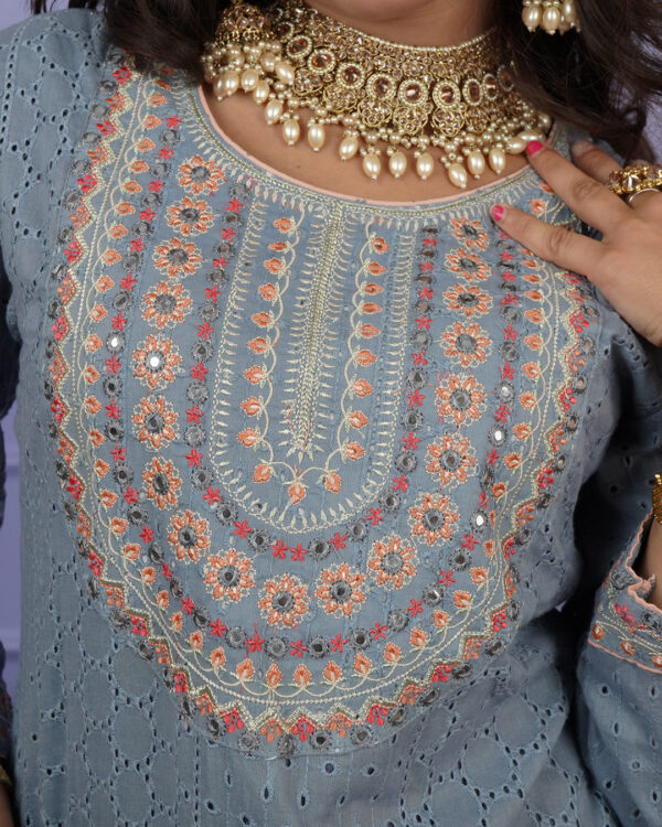 KURTI- COTTON DUPATTA- COTTON BOTTOM-COTTON - Image 5
